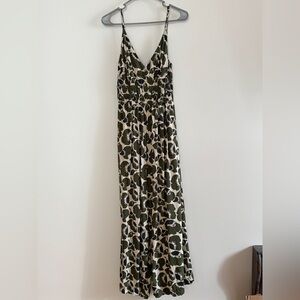 Khush Green and White Women's Jumper